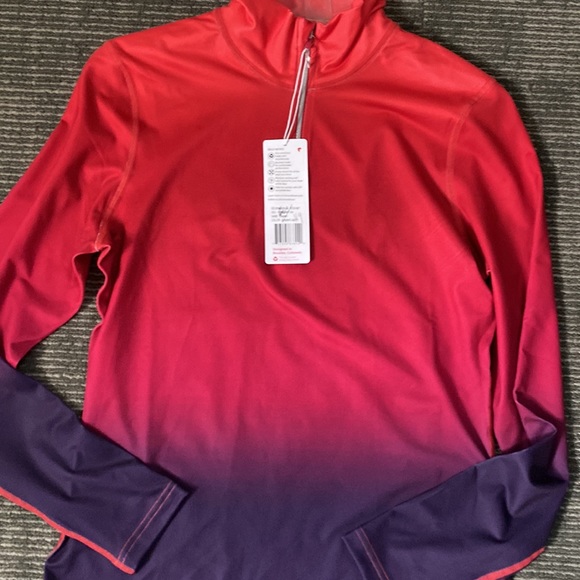 NWT Krimson Klover 1/4 Zip pullover in Ombré perfect for spring or anytime - Picture 2 of 4